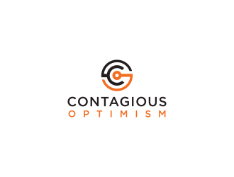 Contagious Optimism  logo design by kaylee