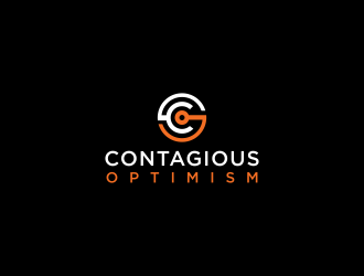 Contagious Optimism  logo design by kaylee