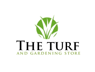 The turf and gardening store logo design by ElonStark