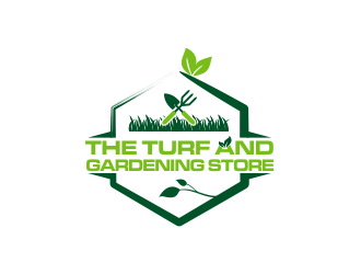 The turf and gardening store logo design by ROSHTEIN