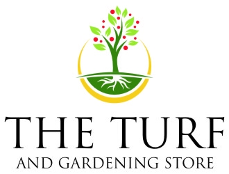 The turf and gardening store logo design by jetzu