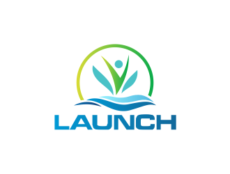 LAUNCH logo design by ROSHTEIN