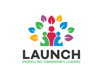 LAUNCH logo design by mikael