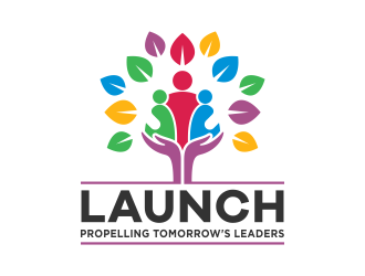 LAUNCH logo design by mikael