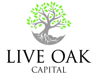 Live Oak Capital logo design by jetzu