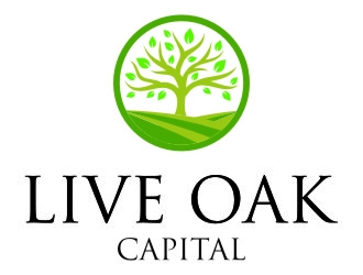 Live Oak Capital logo design by jetzu