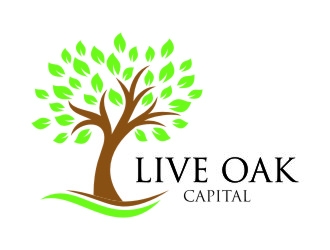 Live Oak Capital logo design by jetzu