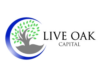 Live Oak Capital logo design by jetzu