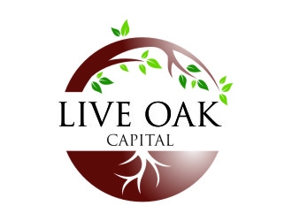 Live Oak Capital logo design by jetzu