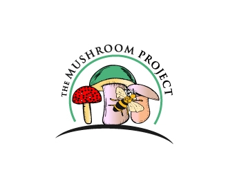 The Mushroom Project logo design by samuraiXcreations