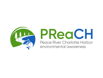 PReaCH ( Peace River Charlotte Harbor environmental awareness )  logo design by keylogo
