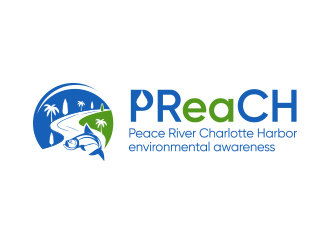 PReaCH ( Peace River Charlotte Harbor environmental awareness )  logo design by keylogo
