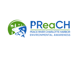 PReaCH ( Peace River Charlotte Harbor environmental awareness )  logo design by keylogo