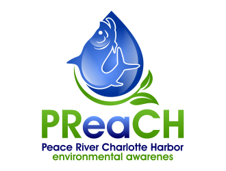 PReaCH ( Peace River Charlotte Harbor environmental awareness )  logo design by cintoko
