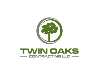 Twin Oaks Contracting LLC logo design by RIANW