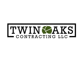Twin Oaks Contracting LLC logo design by MAXR