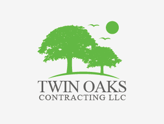 Twin Oaks Contracting LLC logo design by czars