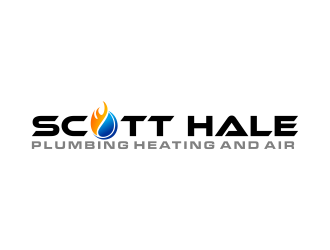 Scott Hale Plumbing Heating and Air  logo design by hidro