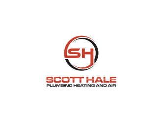 Scott Hale Plumbing Heating and Air  logo design by Zeratu