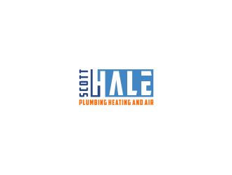Scott Hale Plumbing Heating and Air  logo design by bricton