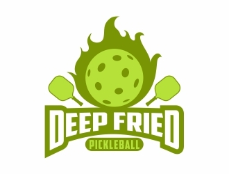Deep Fried Pickleball logo design by Eko_Kurniawan