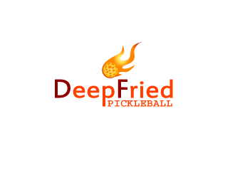 Deep Fried Pickleball logo design by Silverrack