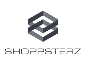 Shoppsterz logo design by dibyo
