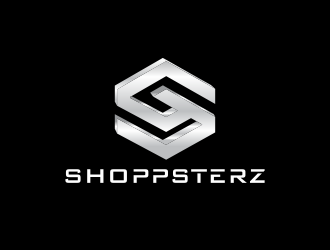 Shoppsterz logo design by haidar