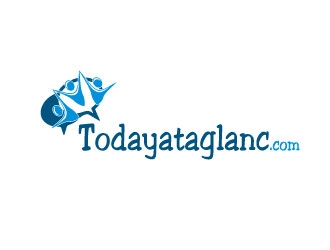 todayataglance.com logo design by AYATA