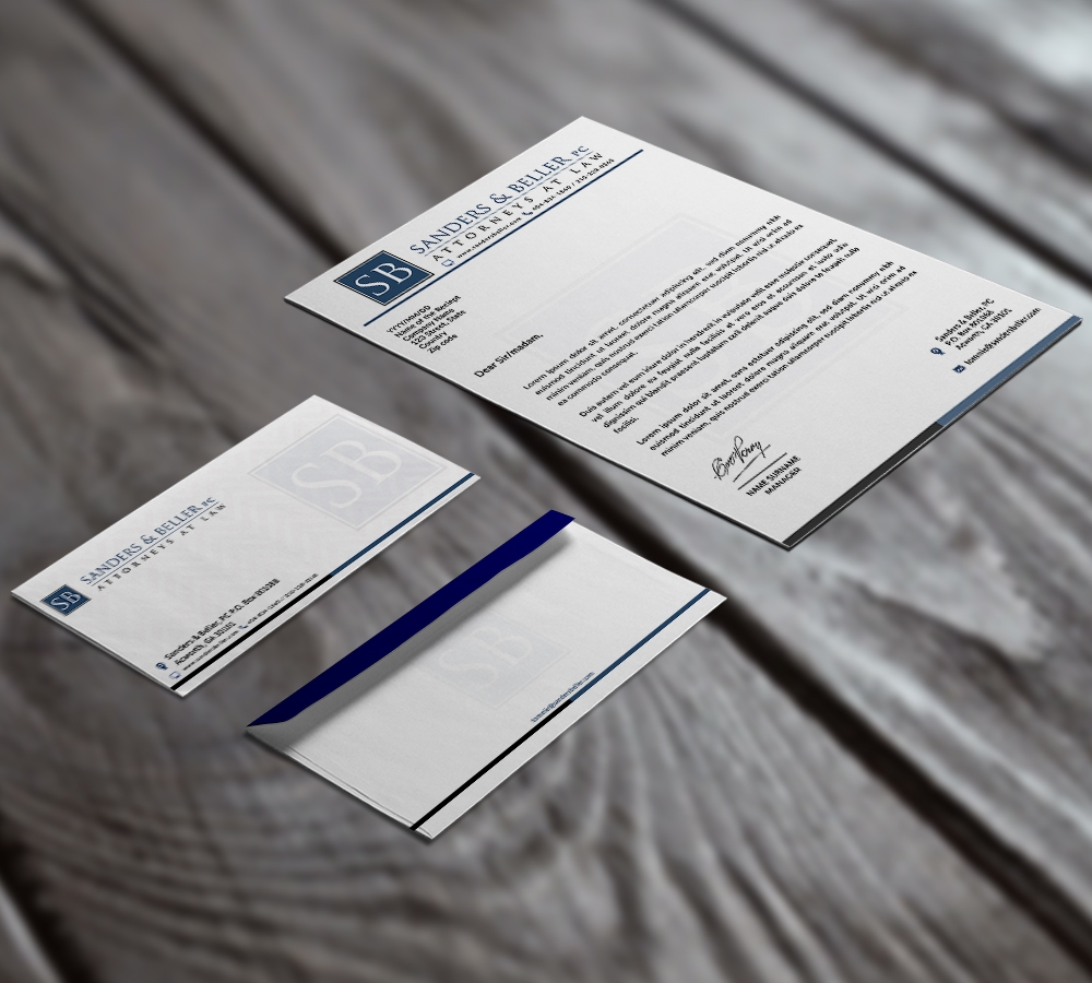 Sanders & Beller PC Attorneys at Law Digital Design 48hourslogo