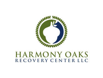 Harmony Oaks Recovery Center LLC logo design by BlessedArt