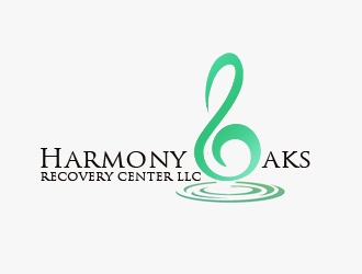 Harmony Oaks Recovery Center LLC logo design by nikkl
