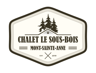 Chalet Le Sous-Bois    Mont-Sainte-Anne logo design by haidar