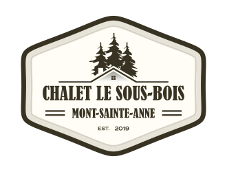 Chalet Le Sous-Bois    Mont-Sainte-Anne logo design by haidar