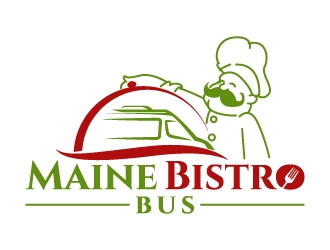 Maine Bistro Bus logo design by jaize
