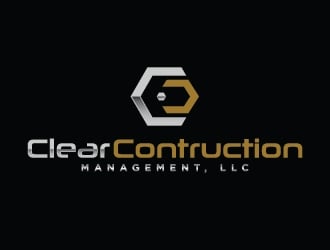 Clear Construction management, LLC logo design by Lovoos