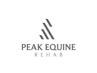 Peak Equine Rehab logo design by nehel