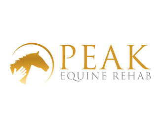 Peak Equine Rehab logo design by kunejo