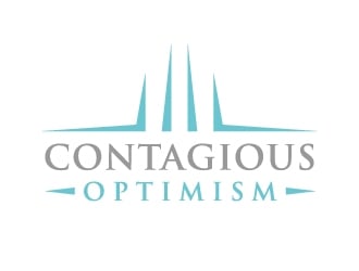 Contagious Optimism  logo design by akilis13