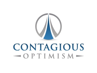 Contagious Optimism  logo design by akilis13