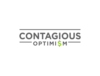 Contagious Optimism  logo design by mikael