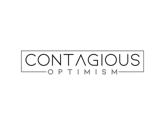Contagious Optimism  logo design by MRANTASI