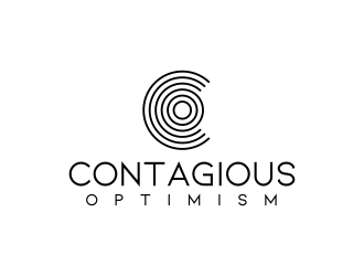 Contagious Optimism  logo design by MRANTASI
