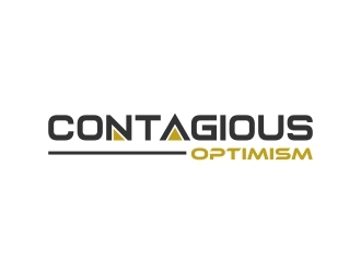 Contagious Optimism  logo design by MRANTASI