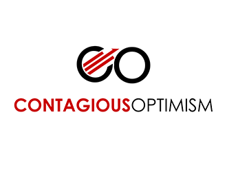 Contagious Optimism  logo design by 3Dlogos