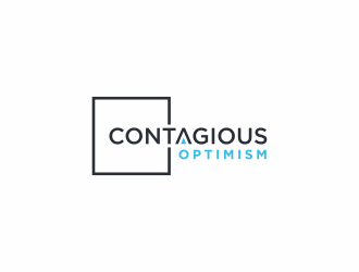 Contagious Optimism  logo design by ammad