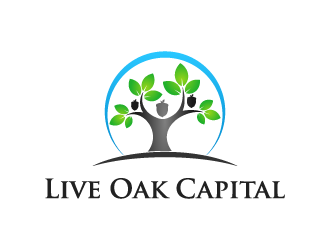 Live Oak Capital logo design by BrightARTS