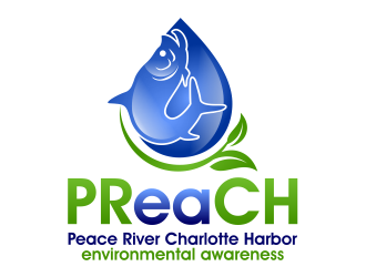 PReaCH ( Peace River Charlotte Harbor environmental awareness )  logo design by cintoko