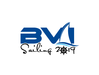 BVI Sailing 2019 logo design by torresace