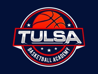 Tulsa Basketball Academy logo design by Benok